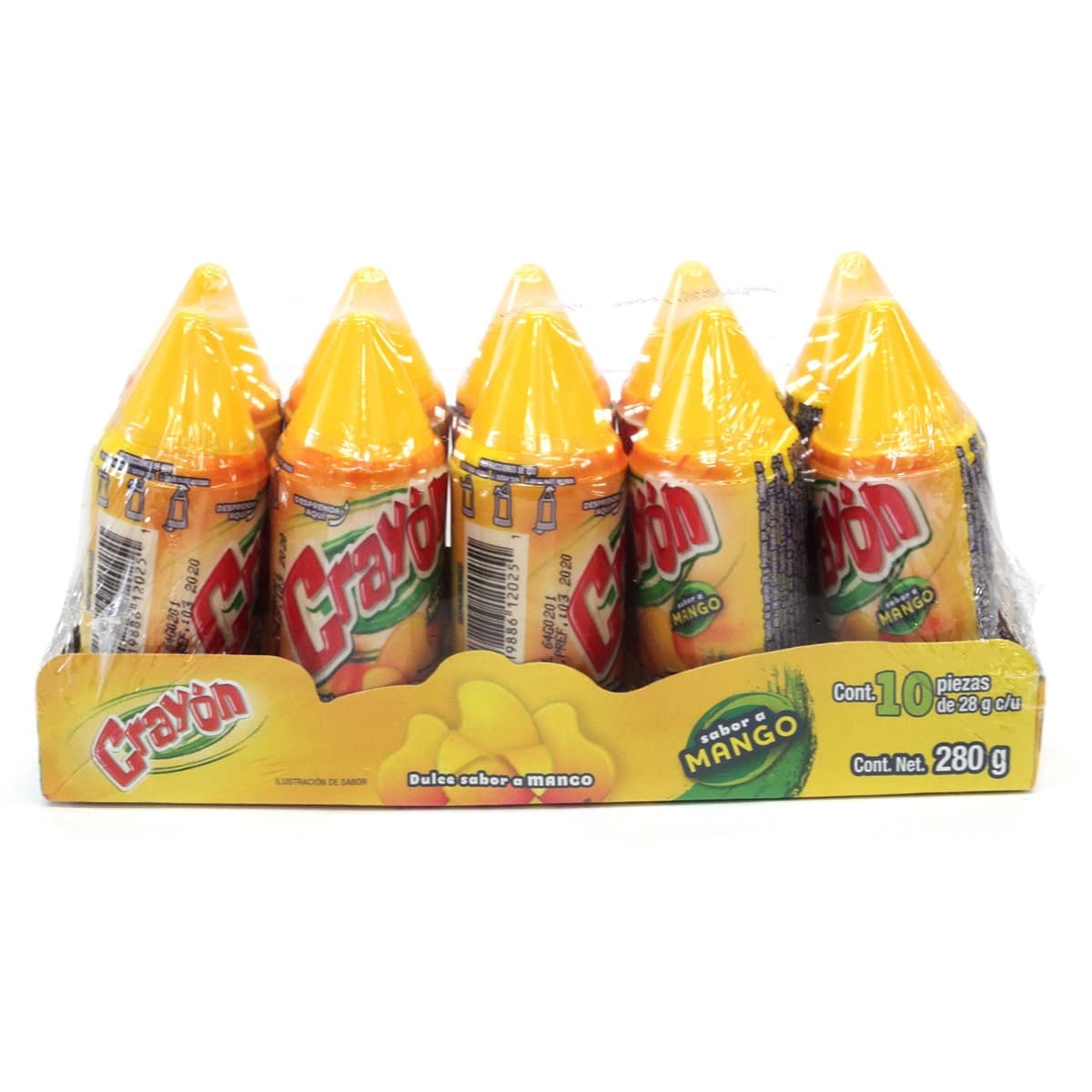 El Crayón es pulpa que sale de la "punta" de una "crayola". La diferencia con otros es que le sale más relleno por su hoyito que al Pelón por sus rendijitas.