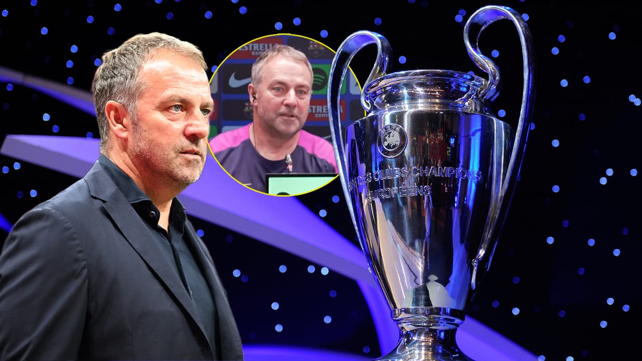 Hansi Flick asegura que “el sueño de todos” es ganar la Champions sobre LaLiga