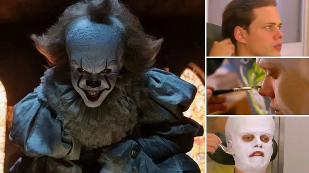 Así fue cómo maquillaron a Bill Skarsgård para transformarse en Pennywise de ‘It’