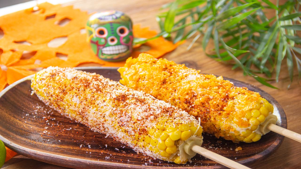 Elote en palo
