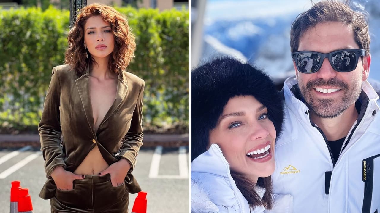 Carolina Miranda impacta en la alfombra roja de Los Encantos de un Sinvergüenza al aparecer junto a su prometido