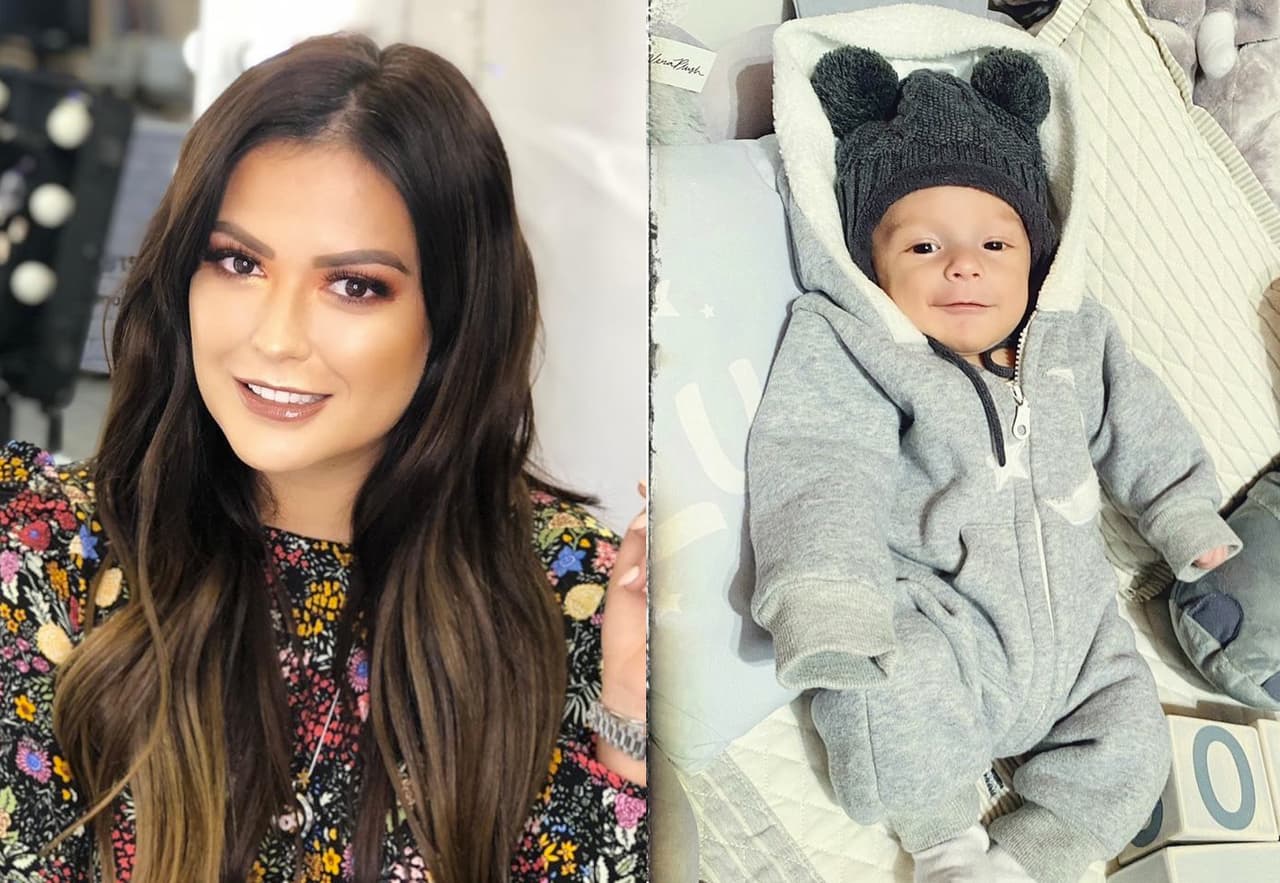 ¡Ternurita! Mariana Echeverría presume cuánto ha crecido Lucca en 2 meses