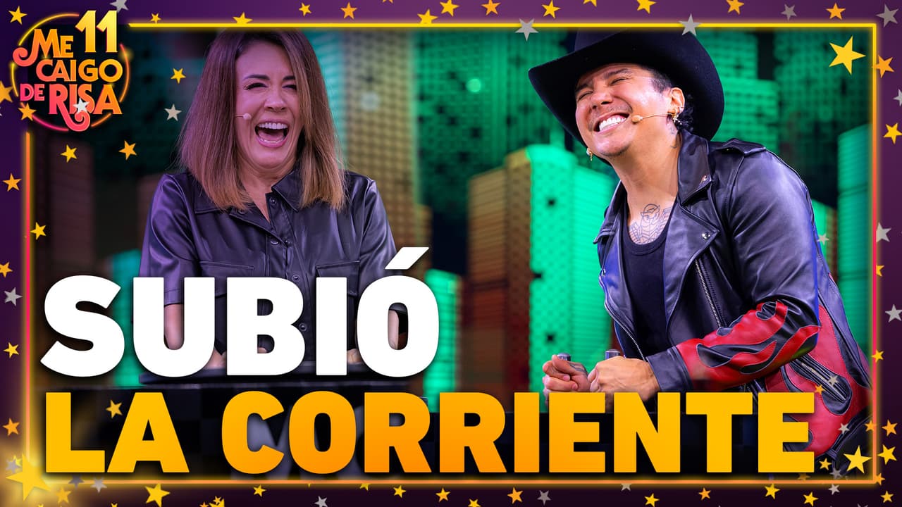 Edwin Luna recibe toques por culpa de unos huevos batidos en 'Caricaturas Eléctricas'