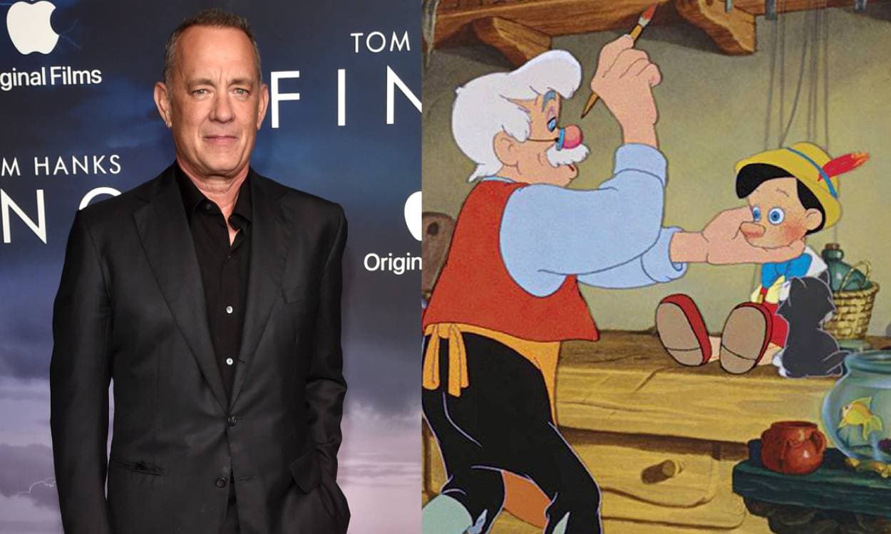 Pinocho: Así se verá Tom Hanks como Gepetto en el live-action