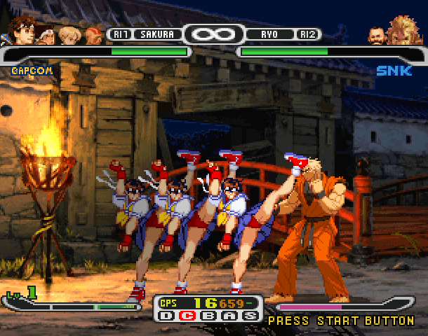 Capcom vs SNK puso frente a frente a dos casas icónicas de los fighting games en un combate de ensueño.