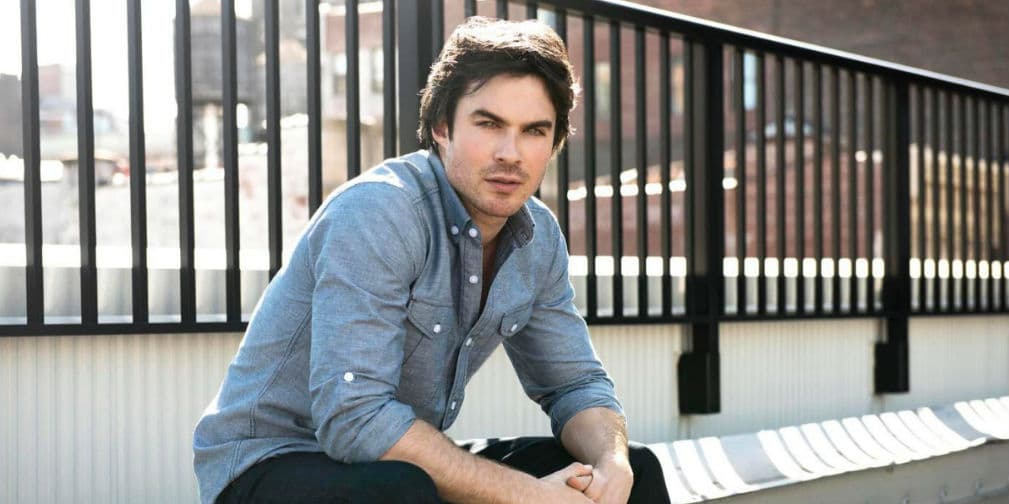 Ian Somerhalder disfruta unas heladas vacaciones
