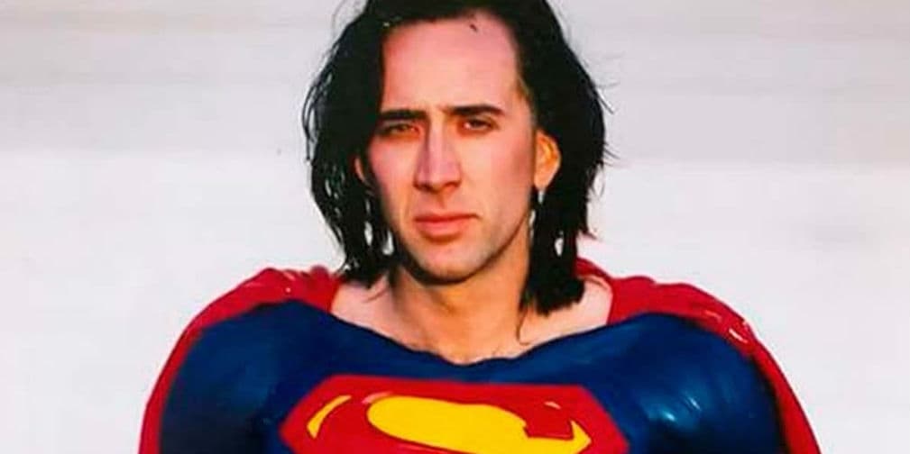 4. El Superman de Tim Burton: La cinta llevaría por título Superman Lives y tendría a Nicolas Cage como protagonista.
