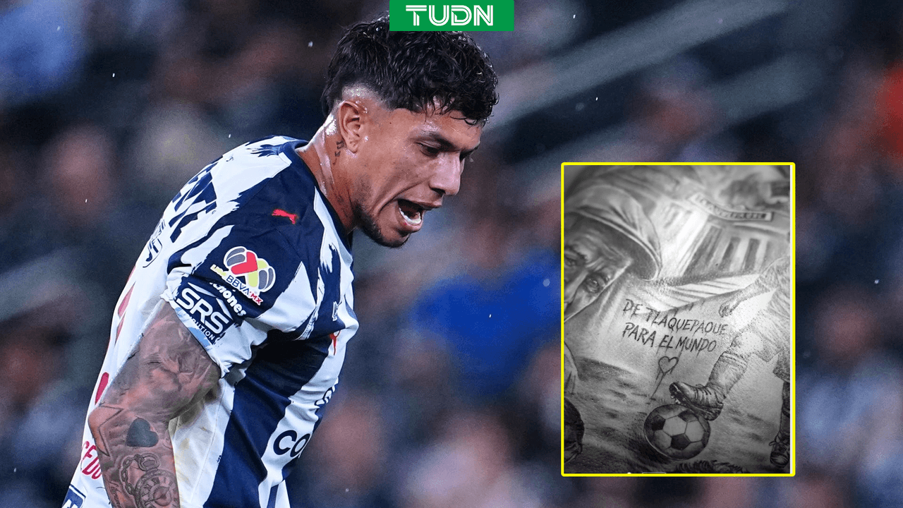 El impresionante tatuaje de Carlos Salcedo