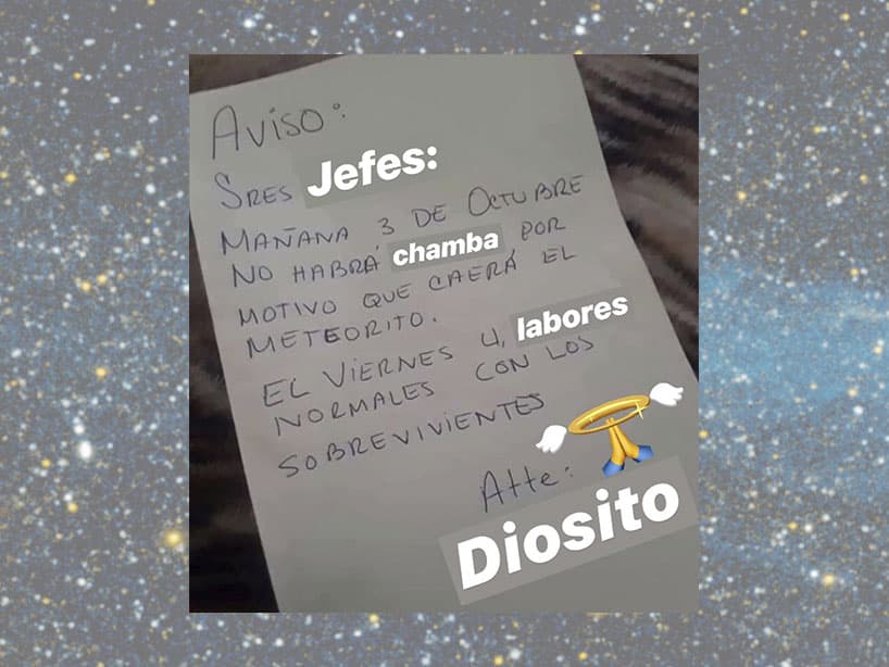 Y no faltaron los precabidos que hasta sacaron justificante para no ir a la oficina.