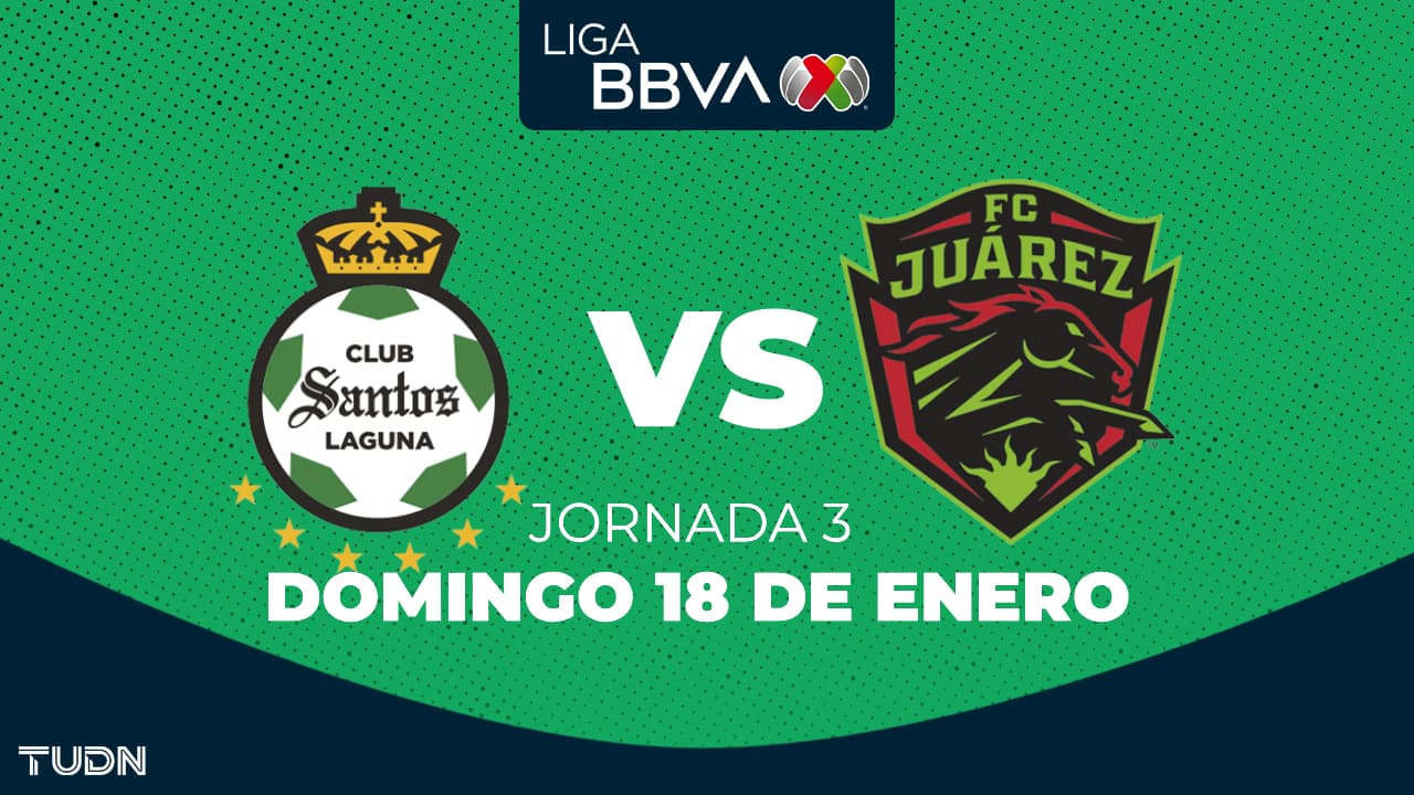 Horario y dónde ver el Santos vs. FC Juárez de la Jornada 3 del Clausura 2026