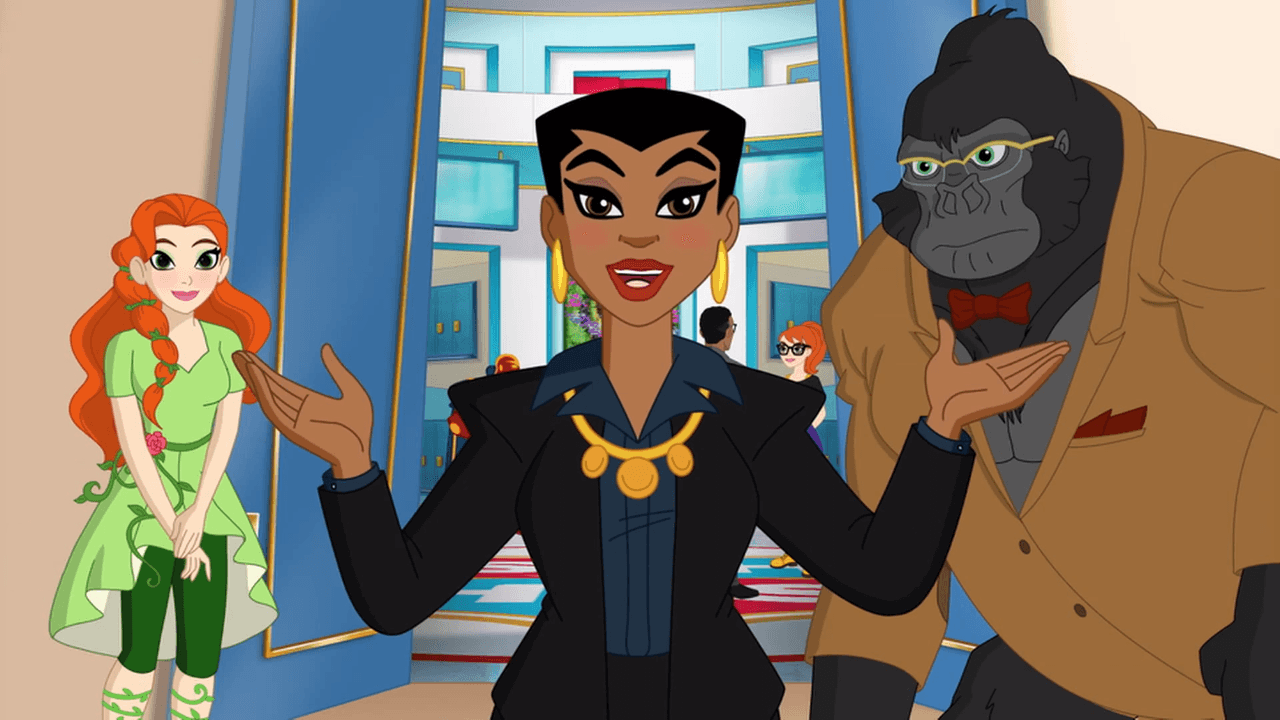Amanda Waller, llamada The Wall por los estudiantes, es la directora de Super Hero High School en 'DC Superhero Girls' e Yvette le prestó su voz a este personaje, que también sale en otras caricaturas.