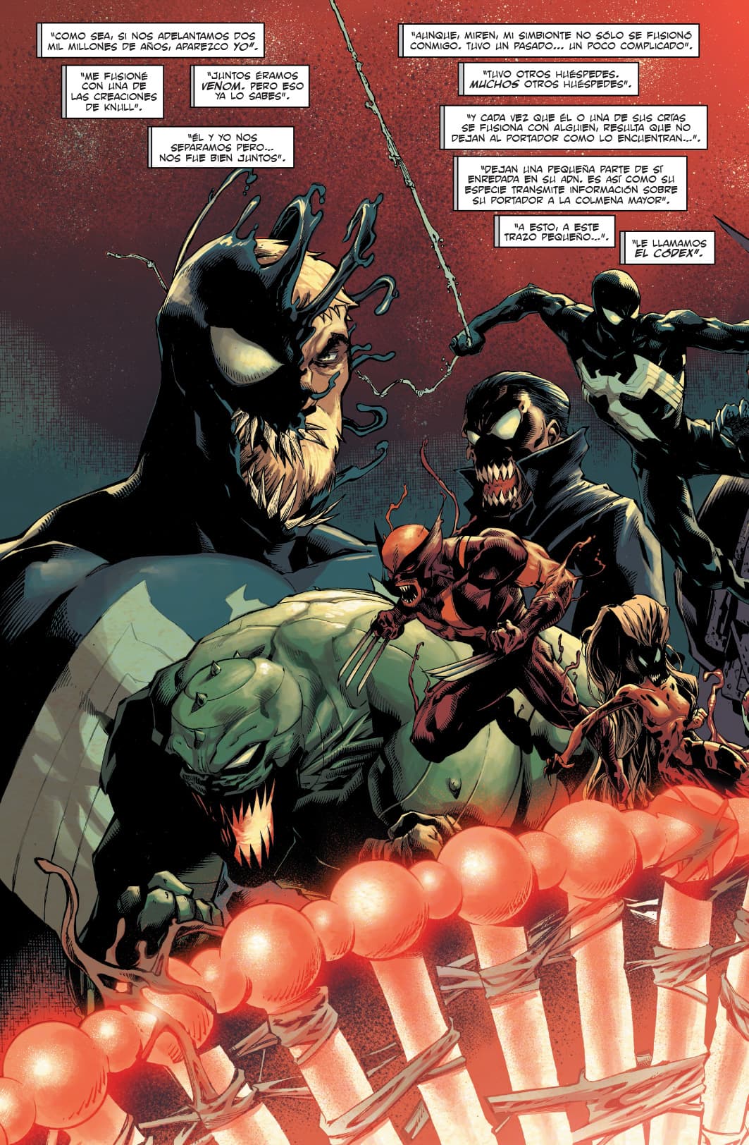 En esta trama, Carnage está de regreso y ¡planea matar a todos los que alguna vez han usado un simbionte! Si piensas que has visto lo más desquiciado de este personaje, tienes que leer esta entrega.