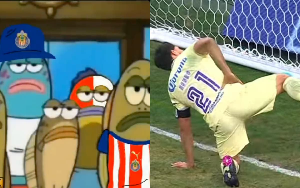 América gana el clásico nacional 4-2 a Chivas y tenemos los mejores memes