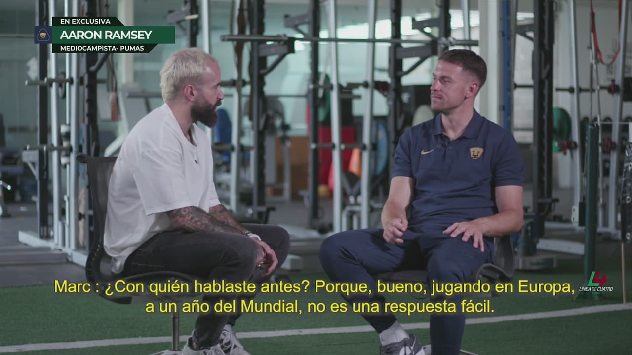 Ramsey reveló el método que utilizó para conocer a Pumas