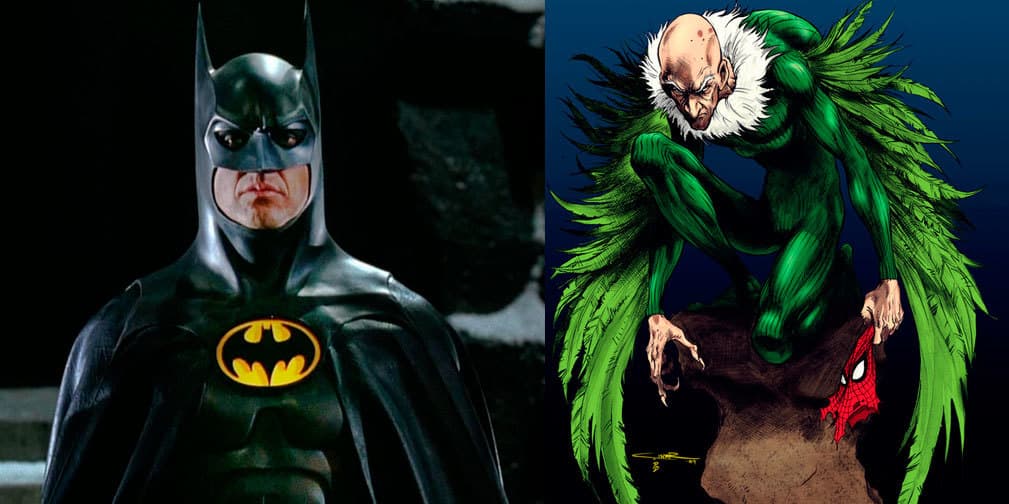 Michael Keaton como Batman y The Vulture próximamente en Spider Man Homecoming.