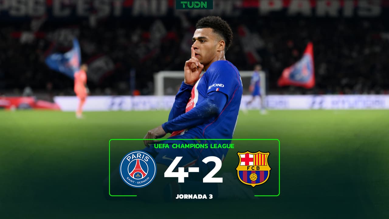 PSG vence al Barcelona en la 'Final adelantada' de la Champions League