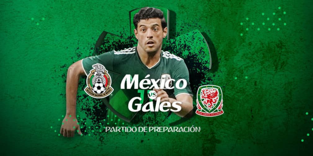 México vs Gales 2018 en vivo