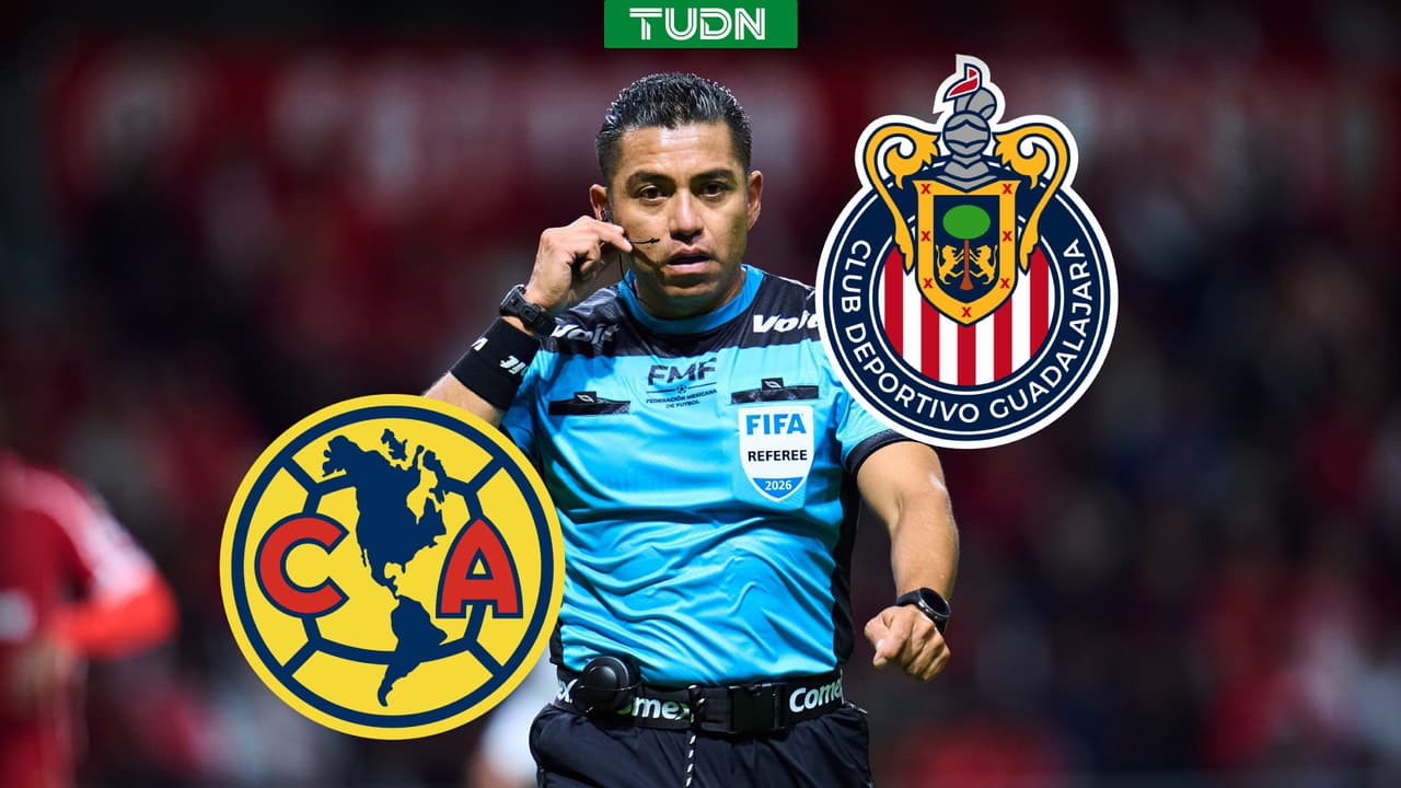 Árbitro del América vs. Chivas: números con ambos clubes e historial en Clásicos