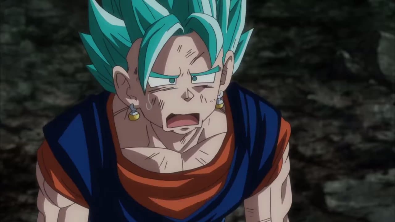 Vegeta fusionado con Goku