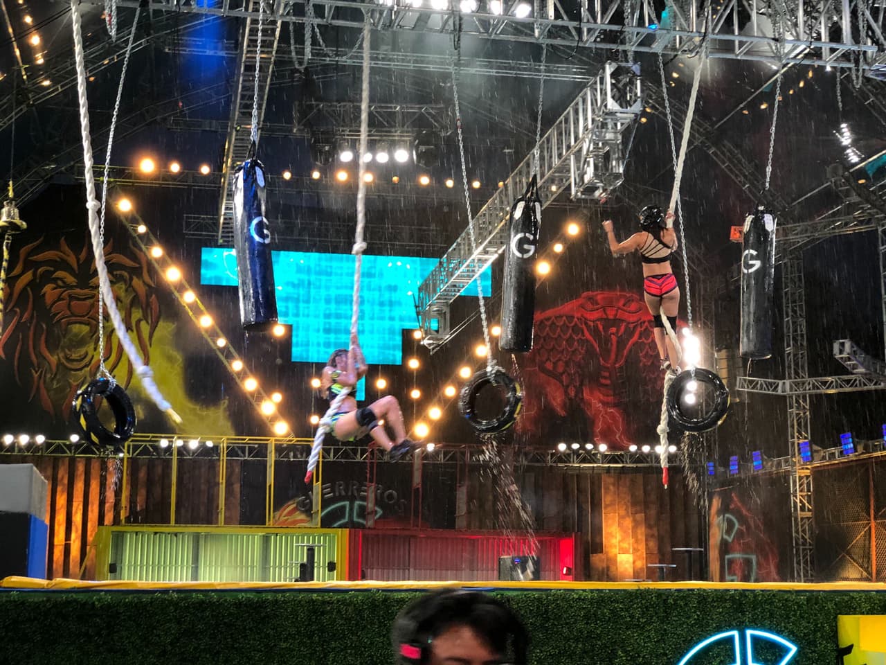 En el Mix Acuático, Paulette y Raquel se enfrentaron, ¡y el punto fue de Leones!