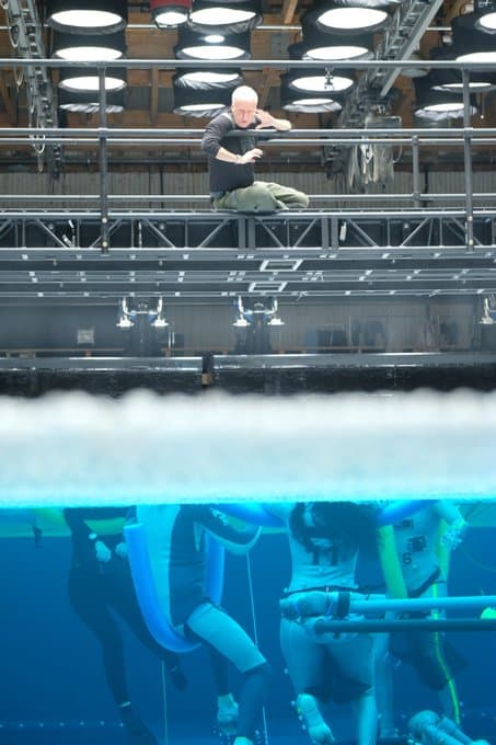 James Cameron ha construido un peculiar set acuático, el cual se usará para la captura de movimiento.