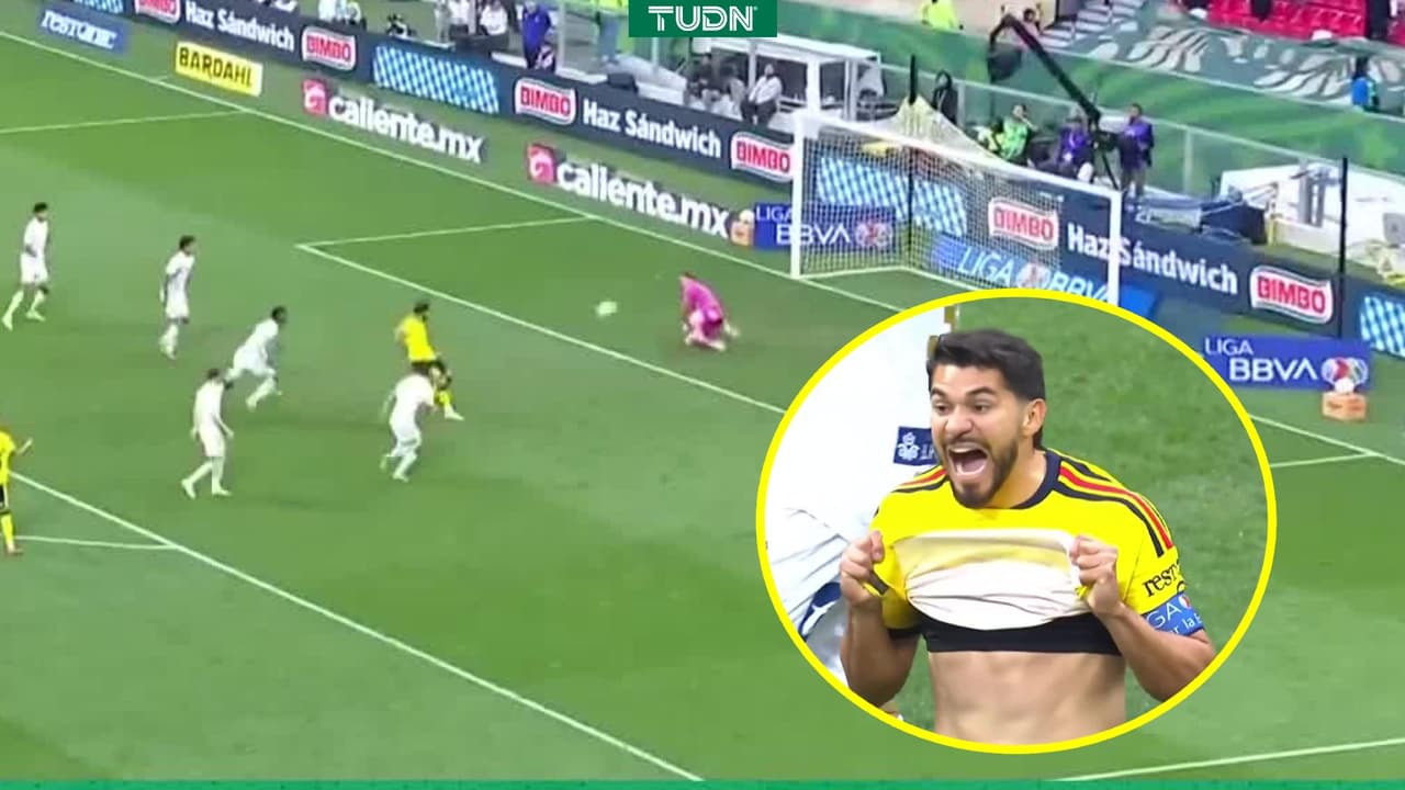 ¡Cantado! Henry Martín falla de forma increíble 