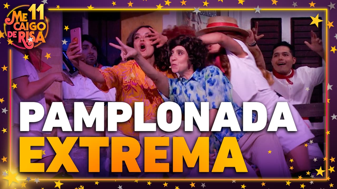 Andrés Vaca y Gina Holguín están listos para todo tras TREMENDOS TRANCAZOS en la PAMPLONADA de Me Caigo de Risa