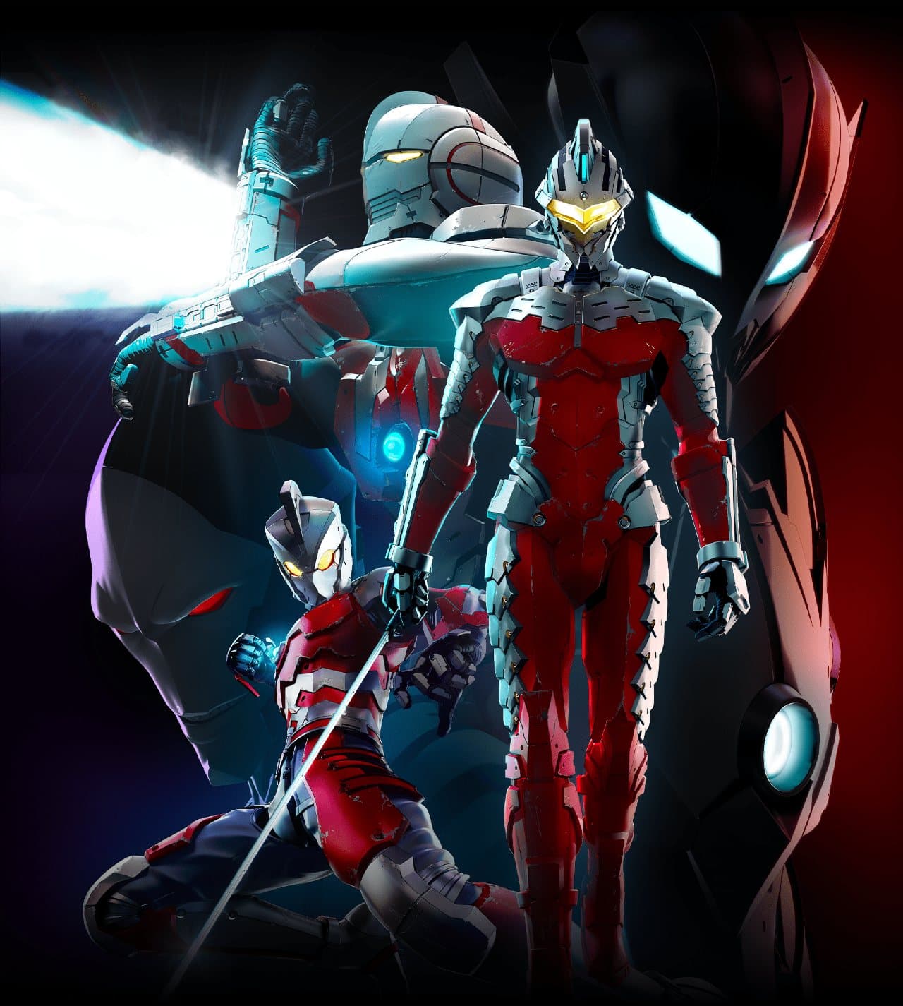 Los nuevos trajes de Ultraman para la temporada 2