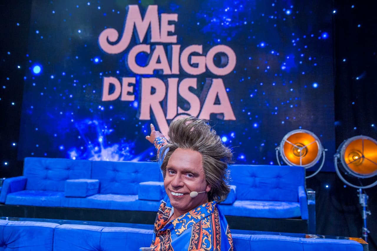 Resplandeciente como el sol que es llegó Luismi a Me Caigo de Risa.
