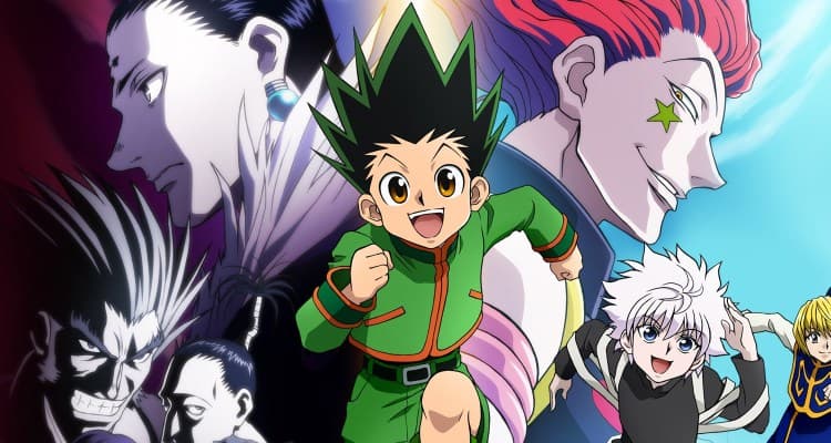 5- Hunter x Hunter (2011-2014). Este anime narra la historia de Gon Freecss, quien aspira a convertirse en un cazador y a la vez busca a su padre que lo abandonó cuando era más joven.