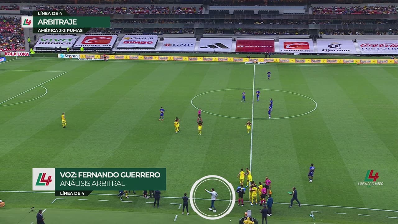 ¿Alineación indebida? Esto pasó en la banca del América vs. Pumas; así se explica