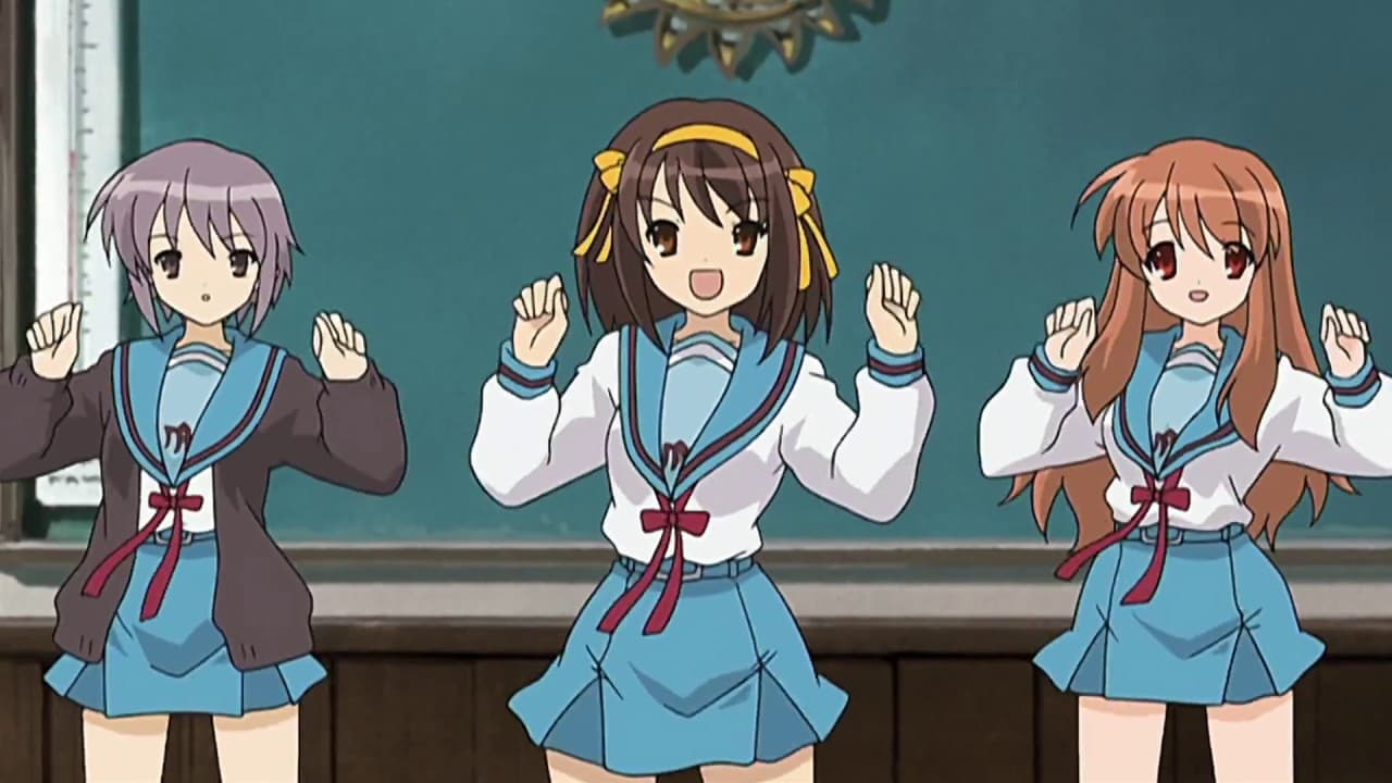 Basada en la novela ligera de Nagaru Tanigawa, La Melancolía de Haruhi Suzumiya es tal vez la obra más icónica de la productora.