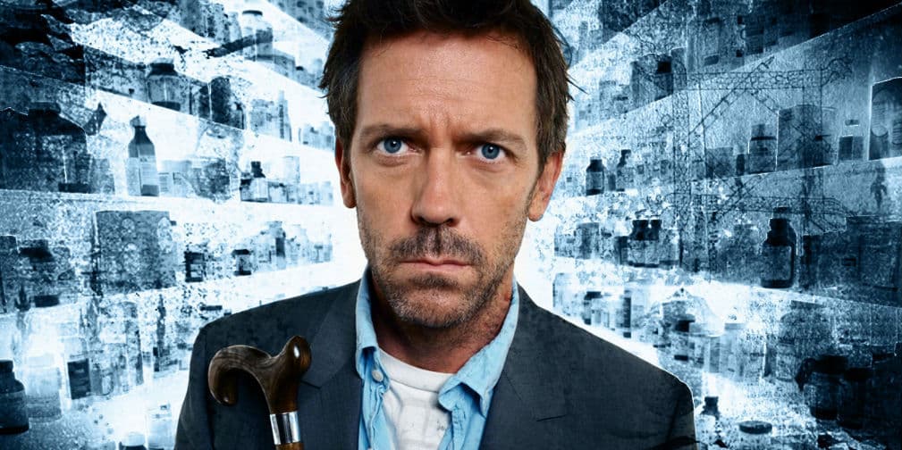 2. Gregory House en Dr. House: Finge su muerte para pasar con Wilson, enfermo de cáncer, sus últimos meses de vida.