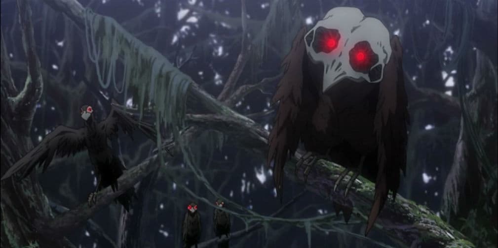 Capítulo 14: El bosque de la muerte - Los Caballeros del Zodiaco: El Lienzo Perdido