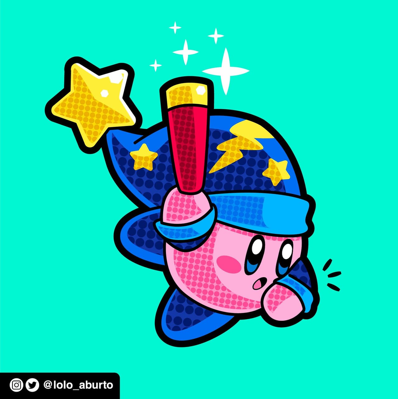 Si esperabas el regreso del Maguito Sonric's, pues sigue esperando. A menos, claro, que te conformes con fan art como este que tiene una fusión con Kirby. Fuera de eso, el pequeño hechicero no podrá venderte dulces.