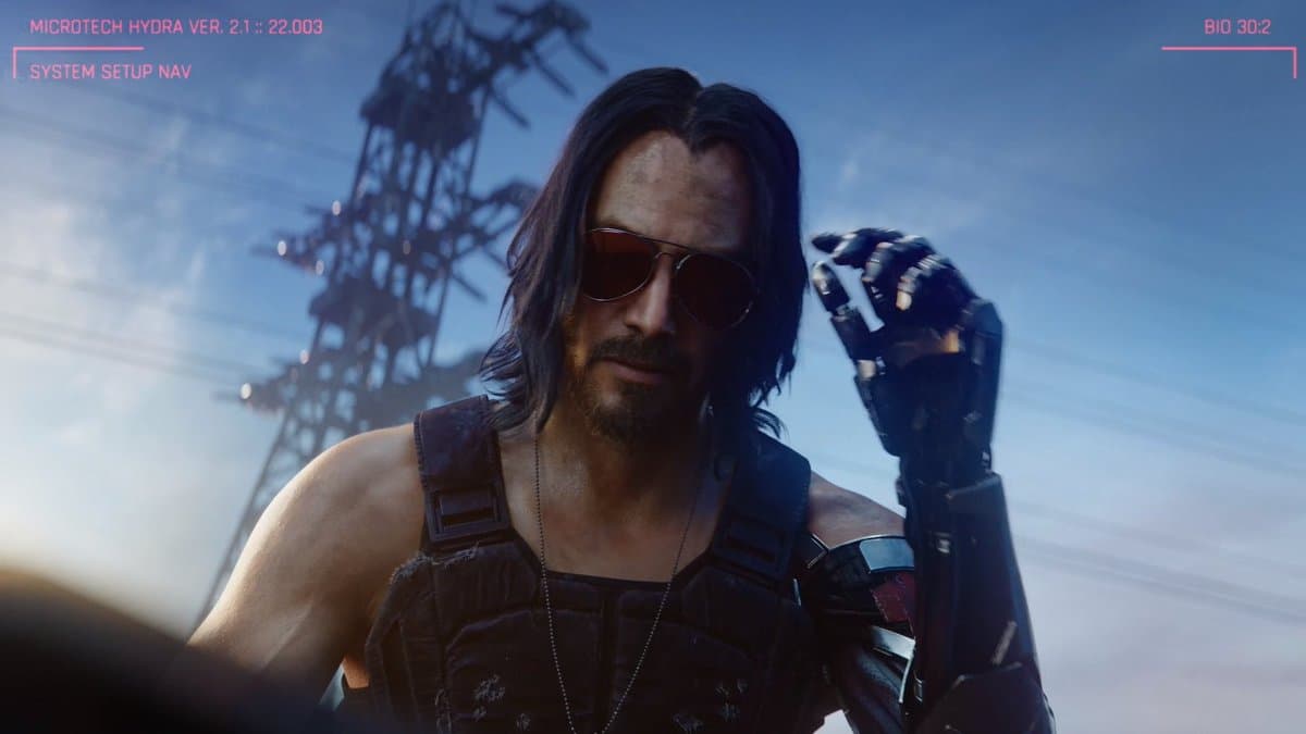 Keanu Reeves estará en Cyberpunk 2077