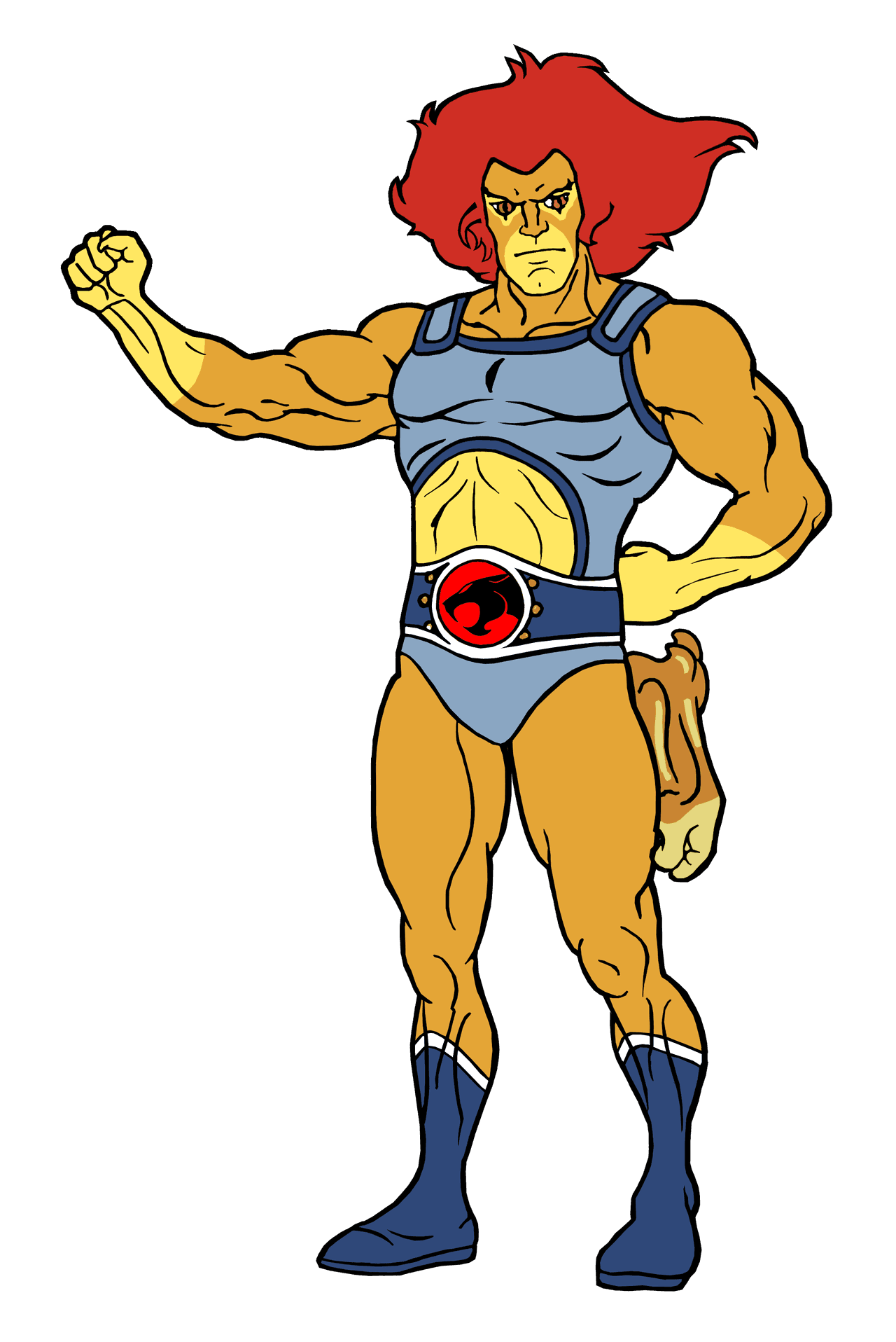 León-O, el personaje protagónico, tuvo durante los primeros 90 episodios la voz de Víctor Trujillo. Sí, de Brozo.