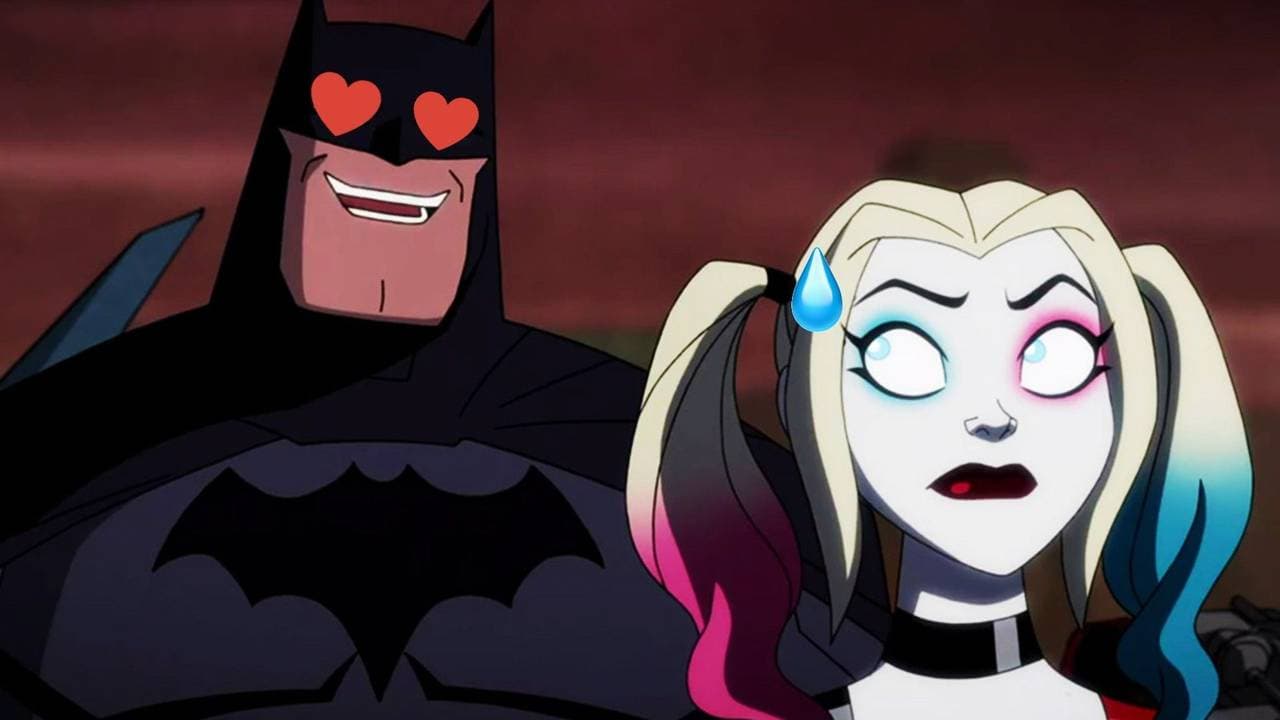 DC censura escena subida de tono entre Batman y Catwoman en serie de Harley Quinn