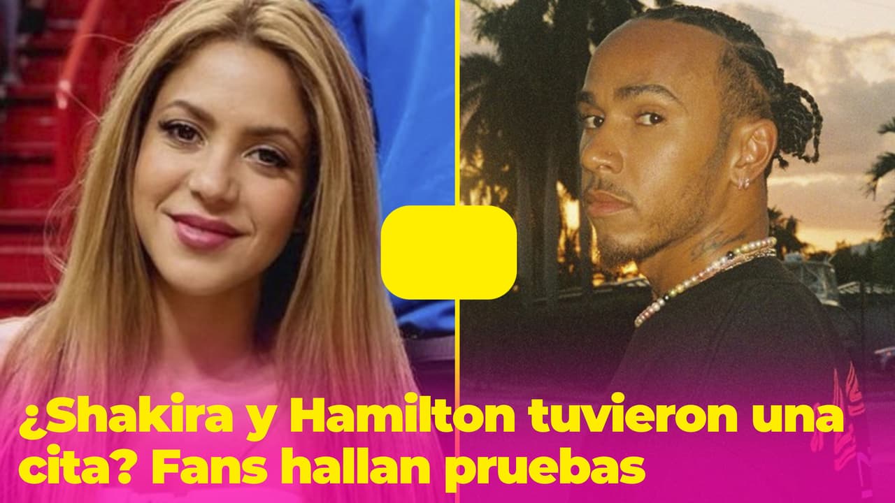 "Háganlo oficial ya": Shakira sí habría tenido una cita con Hamilton y fans encontraron las pruebas