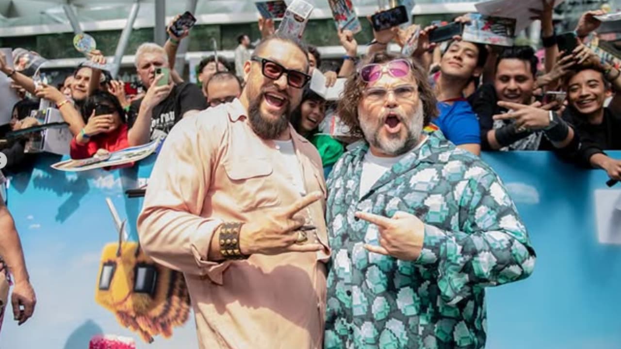 Jack Black baila con mariachi en premier de 'Minecraft' y revela posible secuela de una de sus películas icónicas