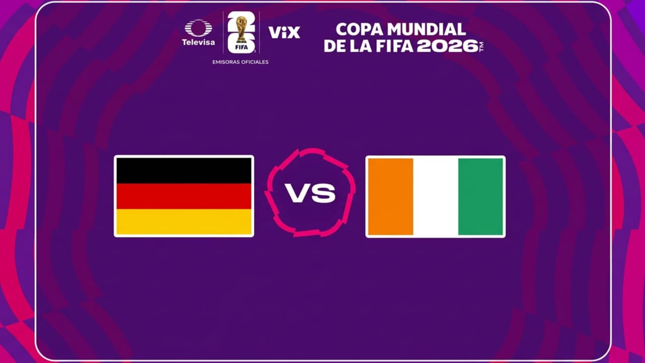 Alemania vs Costa de Marfil EN VIVO: ¿a qué hora y dónde ver el partido del Mundial 2026?