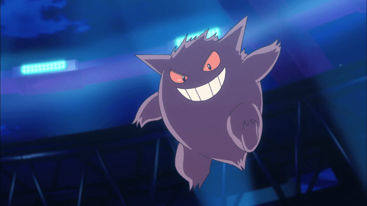 Gengar, el pokémon fantasma, fue uno de los primeros personajes que conocimos en el juego. Por ello, además de su peculiar aspecto, entró al Top 10.
