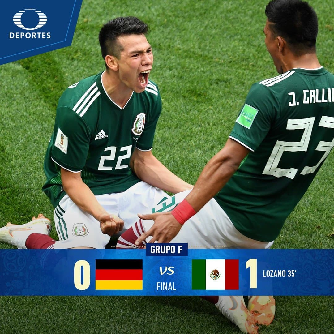Televisa Deportes líder de audiencia en el partido México vs. Alemania