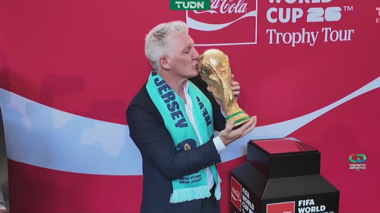 Última parada del Trofeo del Mundial antes de visitar México