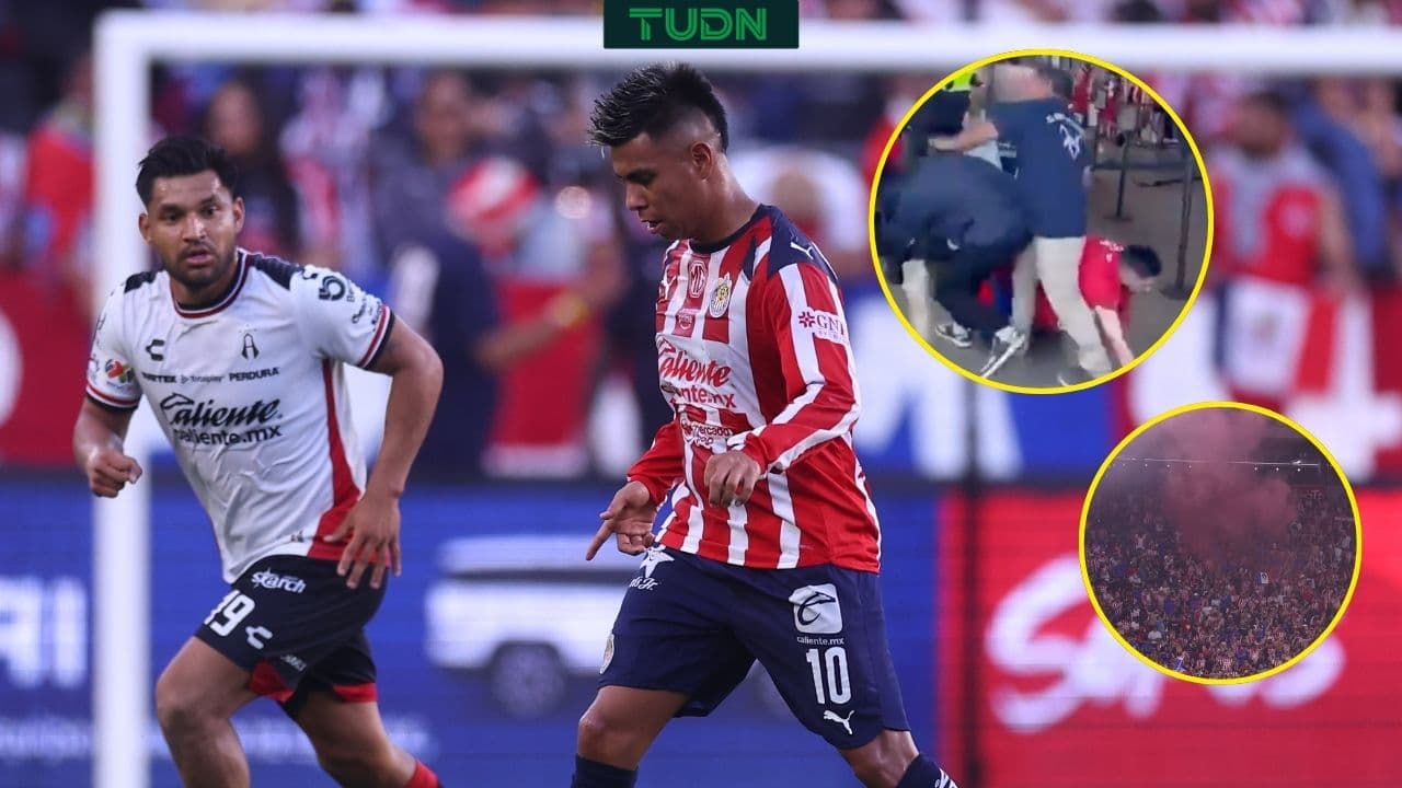¡Otra vez la violencia! Un nada 'amistoso' Chivas vs. Atlas