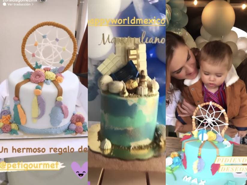 Zoraida Gómez celebra el cumpleaños de su hijo
