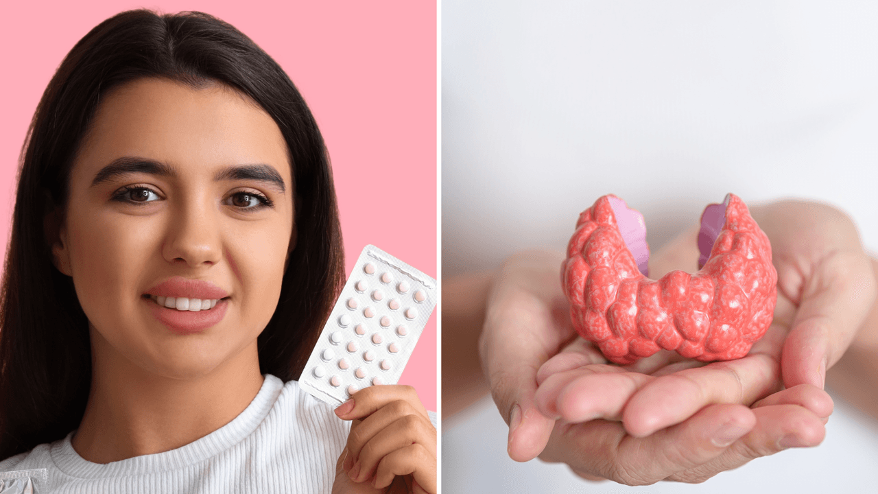 ¿Sabías que las pastillas anticonceptivas pueden afectar tu glándula tiroides?