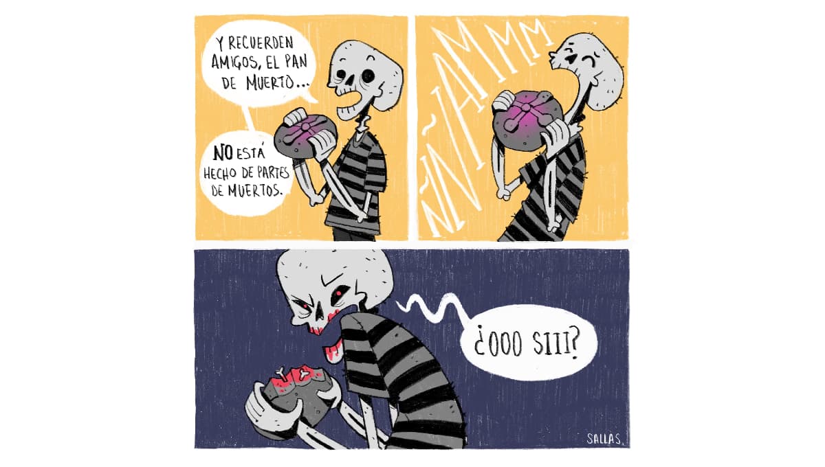¿O no? Carlos Sallas Art hizo esta historieta al respecto.