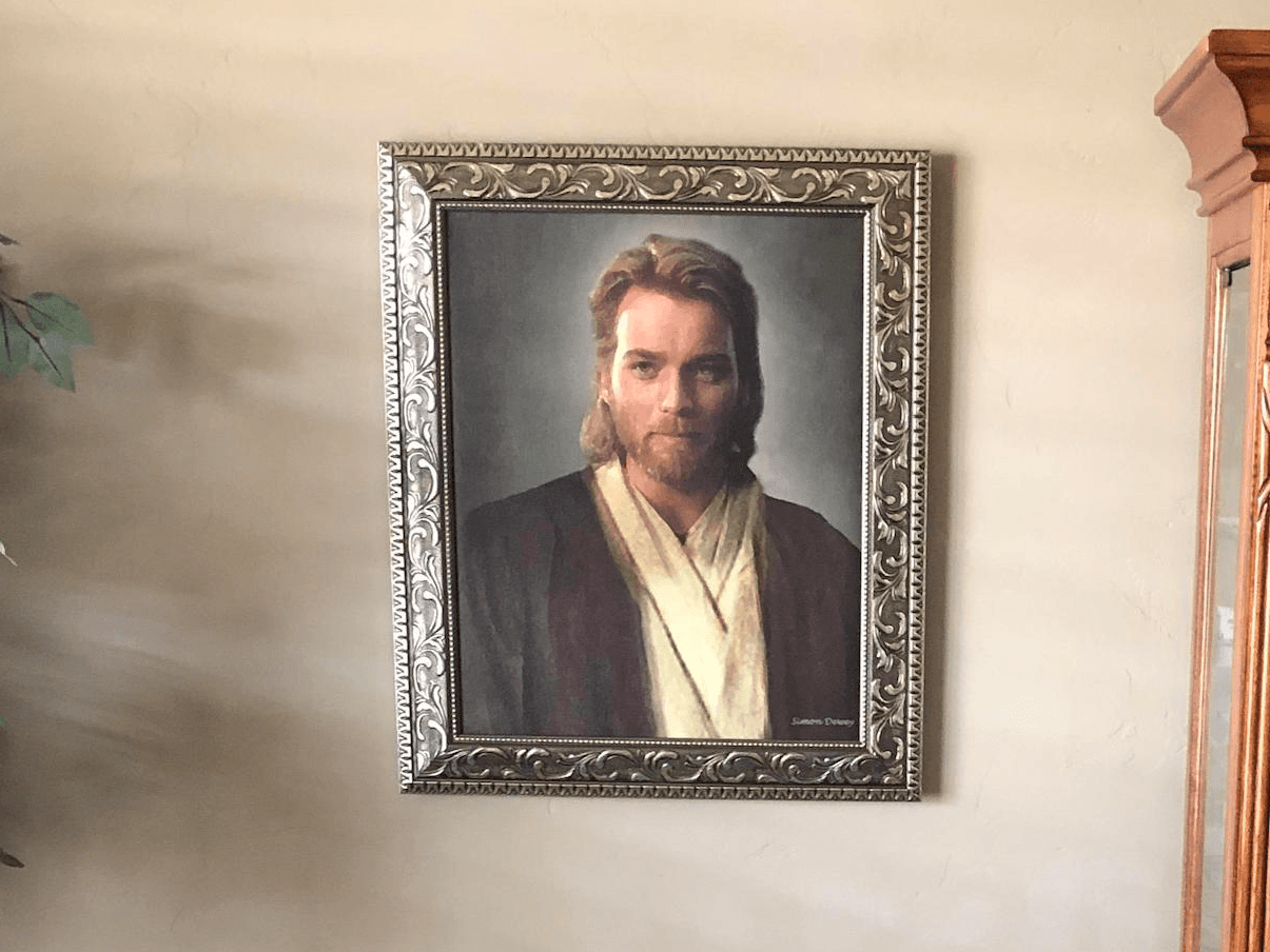 Ewan McGregor habló del meme de Jesús y Obi Wan