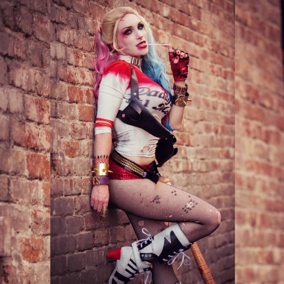 ¡Y no podía faltar Harley Quinn en esta galería!